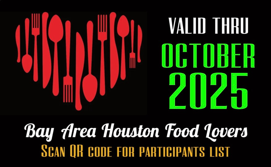 2025 OCTOBER BAHFL CARD – Bay Area Houston Food Lovers