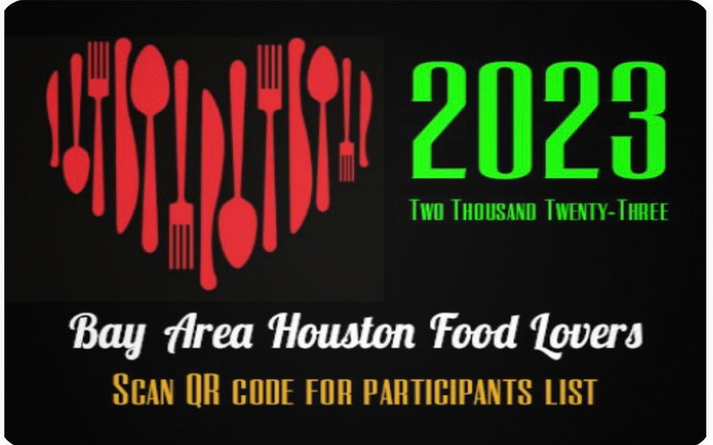 2023 Bay Area Houston Food Lovers Community Rewards Card